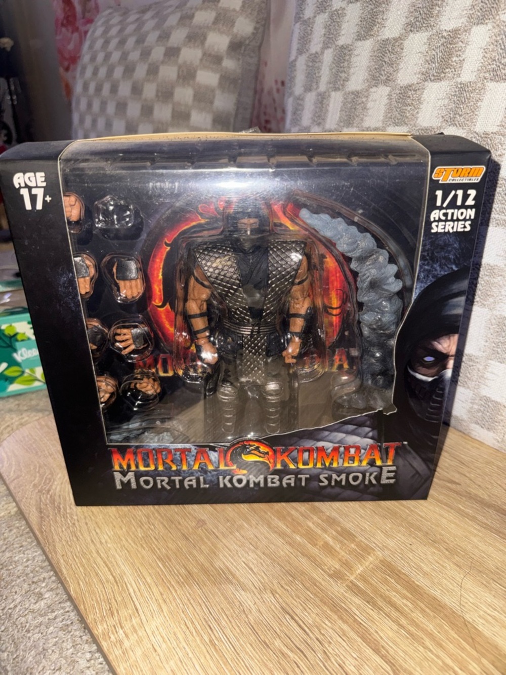 Storm Mortal Kombat Smoke Figure - Black, Gray